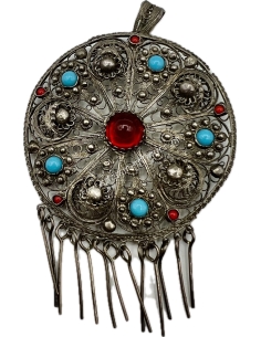 Folklore Silver Pendant from Ioannina City