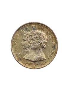Two Queens Medal 1967 Canada