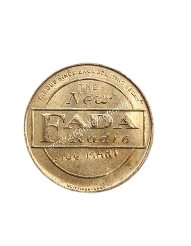The New Fada Radio Lincoln Disc Mart Μάρκα δεκαετίας 1940