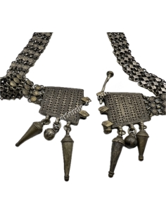 19th century Traditional silver chain belt from India 2