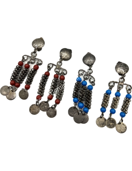Vintage Dangle Clip Earrings