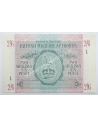 2 Shillings 6 Pence 1942-1943 L British Military Authority United Kingdom UNC