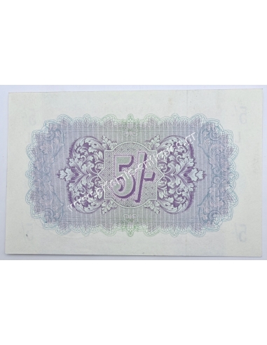 5 Shillings 1942-1943 L Βρετανική Στρατιωτική Αρχή Ηνωμένο Βασίλειο UNC