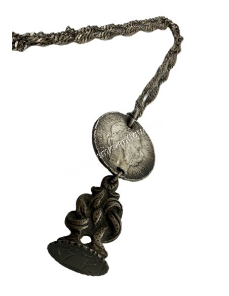 Hungarian Silver Coin Necklace