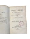 Les institutions de l' ancienne Rome 1885, F. Robiou -D. Delaunay