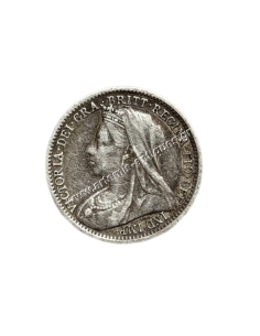 3 Pence 1901 Victoria United Kingdom