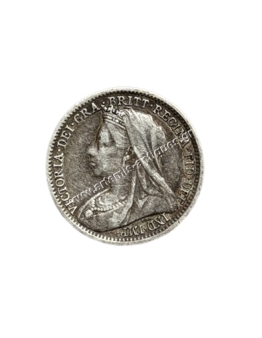 3 Pence 1901 Victoria Ηνωμένο Βασίλειο