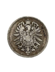 1 Mark 1875 H Wilhelm I Germany 2