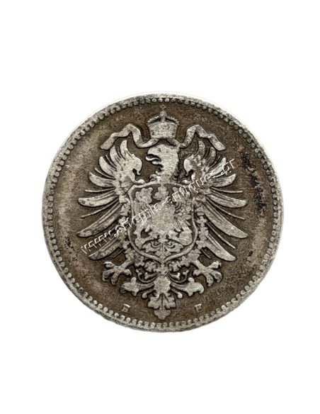 1 Mark 1875 H Wilhelm I Germany