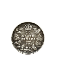 10 Cents 1902 H Edward VII Καναδάς 2