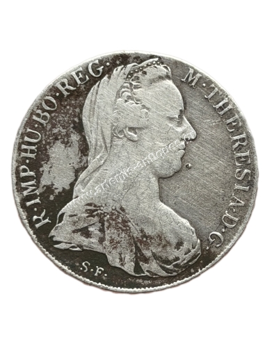 1795-1803 1 Thaler 1780 Hafner 19a Maria Theresia Austrian Empire