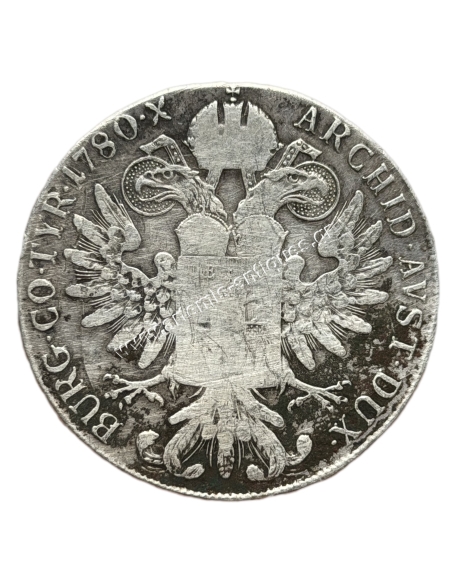 1795-1803 1 Thaler 1780 Hafner 19a Maria Theresia Austrian Empire