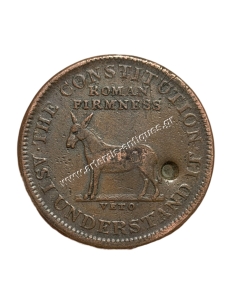 Hard Times Andrew Jackson, Jackass ND 1837 Μάρκα 2