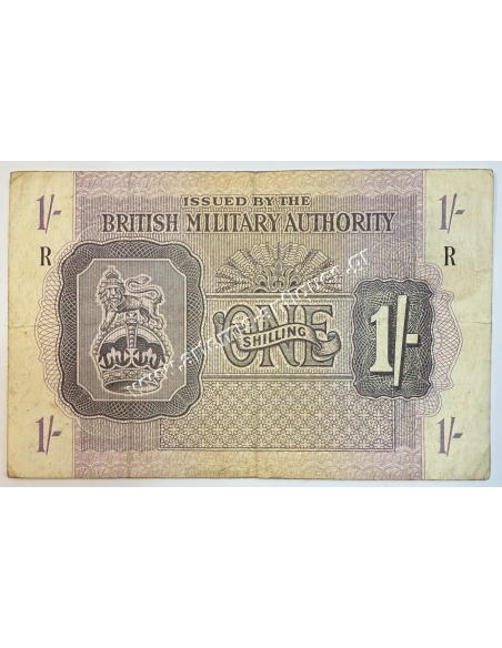1 Shilling 1945-1947 R British Military Authority United Kingdom