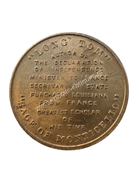 Thomas Jefferson 1801 3ος Πρόεδρος ΗΠΑ 1809 Μάρκα