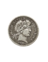 1 Dime 1904 Barber Dime