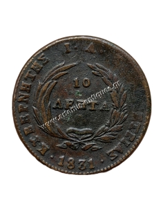 10 Λεπτά 1831 Καποδίστριας 2