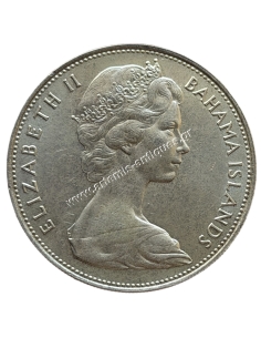 5 Dollars 1966 Elizabeth II Μπαχάμες