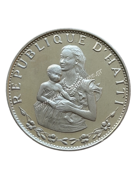 50 Gourdes 1973 Woman and Child Αϊτή