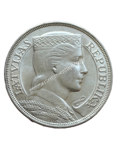 5 Lati 1932 Latvia Key Date