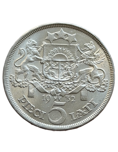 5 Lati 1932 Λετονία Key Date