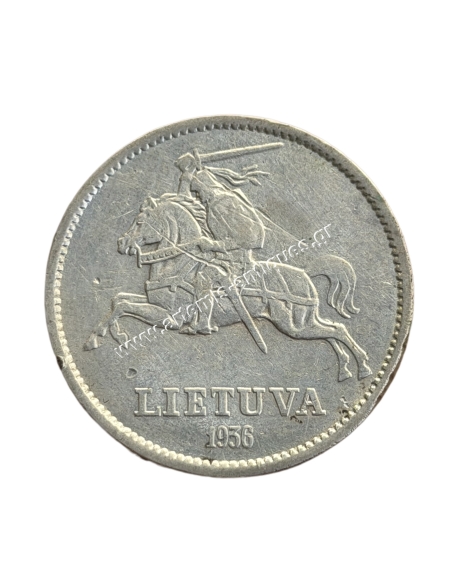 10 Litu 1936 Vytautas Lithuania