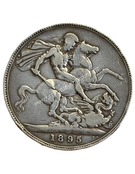 1 Crown 1895 LVIII Victoria Ηνωμένο Βασίλειο