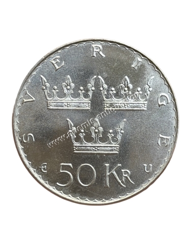 50 Kronor 1975 Carl XVI Gustaf Σουηδία