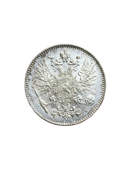 50 Pennia 1916 Nicholas II Finland UNC