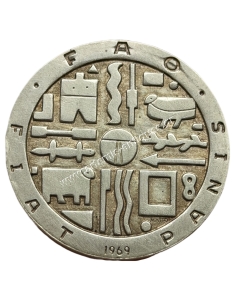 1000 Pesos 1969 FAO with teardrop Ουρουγουάη 2