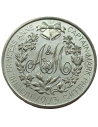 Princess Anne and Captain Mark Phillips 1973 Wedding Coin Medal United Kingdom