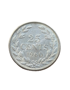 25 Cents 1960 Liberia 2