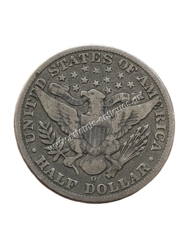 1/2 Dollar 1897 O Barber Half Dollar