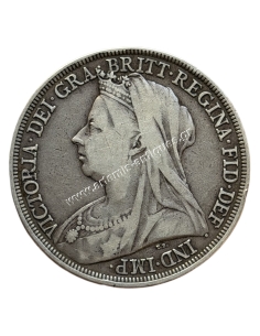 1 Crown 1896 LX Victoria United Kingdom