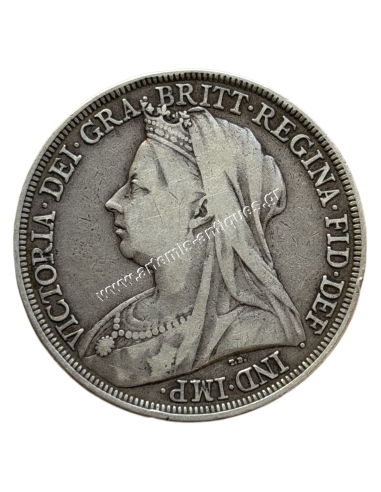 1 Crown 1896 LX Victoria Ηνωμένο Βασίλειο