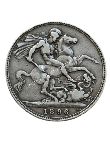 1 Crown 1896 LX Victoria Ηνωμένο Βασίλειο