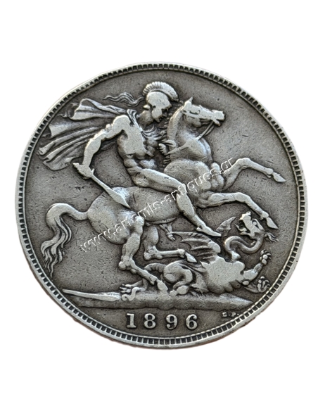 1 Crown 1896 LX Victoria Ηνωμένο Βασίλειο