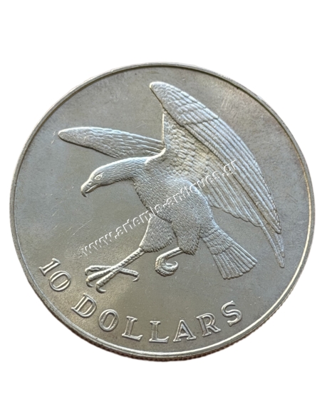10 Dollars 1972 Singapore