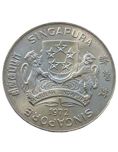 10 Dollars 1972 Singapore