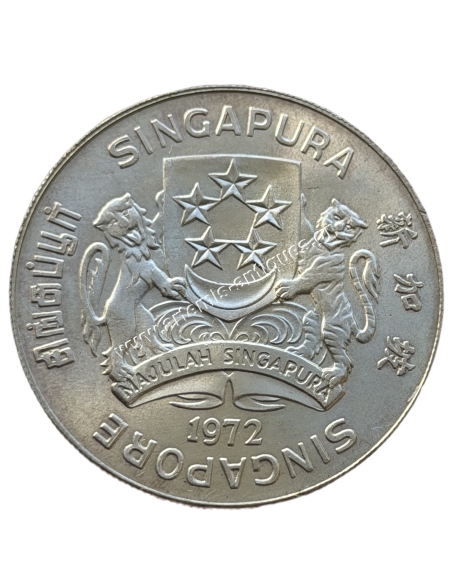 10 Dollars 1972 Singapore