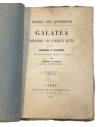 Galatea, Dramma in Cinque Atti di Spiridione N. Basiliadis, Traduzione dal Greco per Antonio Frabasile 1877