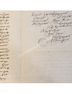 Ειρηνοδικείο Χαλέπας 1891 Πληρεξούσιο έγγραφο 2