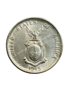 50 Centavos 1945 Διοίκηση ΗΠΑ Φιλιππίνες 2