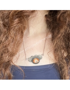 Eye of the Sea Silver Coin Necklace 2