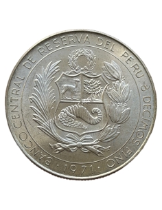 50 Soles de Oro 1971 Peru 2