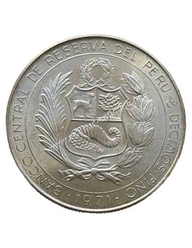 50 Soles de Oro 1971 Peru
