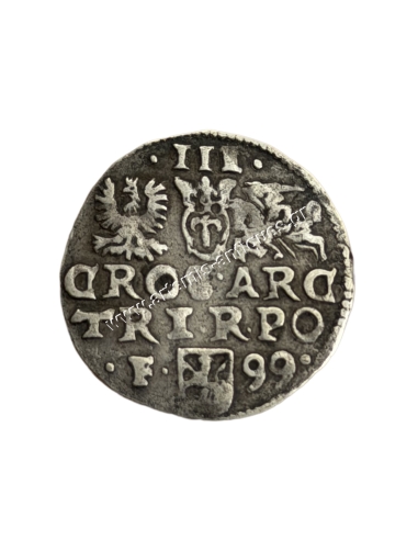 Trojak / 3 Grosze 1599 Sigismund III Vasa Iger W.99.1.a Wschowa Polish - Lithuanian Commonwelth