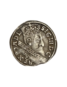 Trojak / 3 Grosze 1597 Sigismund III Vasa Bydgoszcz Πολωνική - Λιθουανική Κοινοπολιτεία