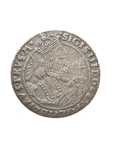 Ort Coronny 1624 Sigismund III Vasa Bydgoszcz Polish - Lithuanian Commonwelth
