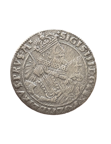 Ort Coronny 1624 Sigismund III Vasa Bydgoszcz Polish - Lithuanian Commonwelth